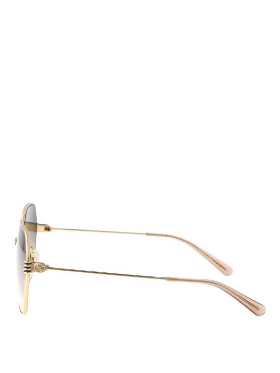 25FW 구찌 선글라스 GG1285SA002 Gold - GUCCI