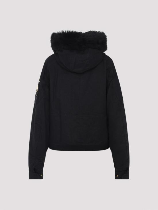  무스너클 로건 봄버 재킷 M35LB022GS305 Black - MOOSE KNUCKLES