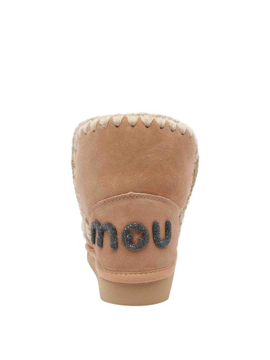 26FW 모우 에스키모 18 글리터 로고 부츠 101050ASAV BROWN - MOU