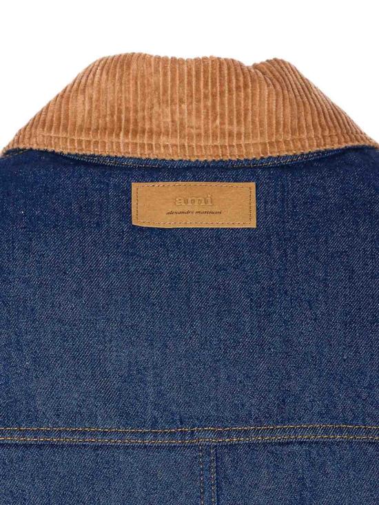  아미 패딩 워커 자켓  워커  UJK834DE0104402 Blue - AMI