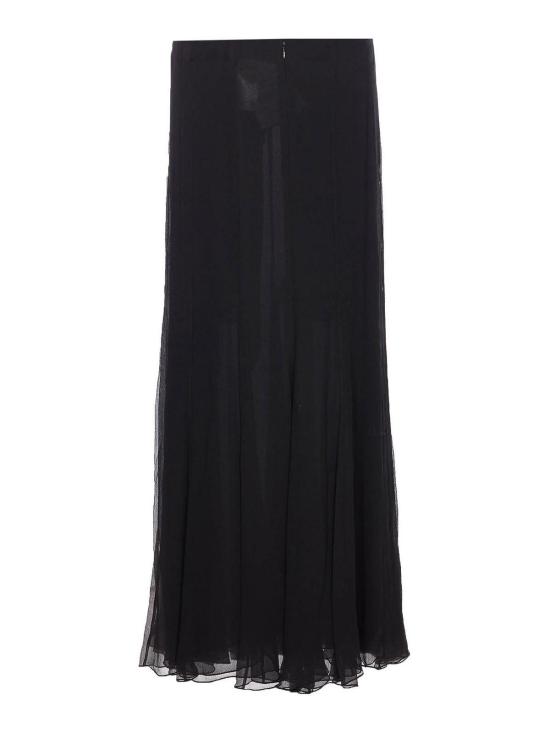 25FW 끌로에 롱 스커트 25WJU20001001 BLACK - CHLOE