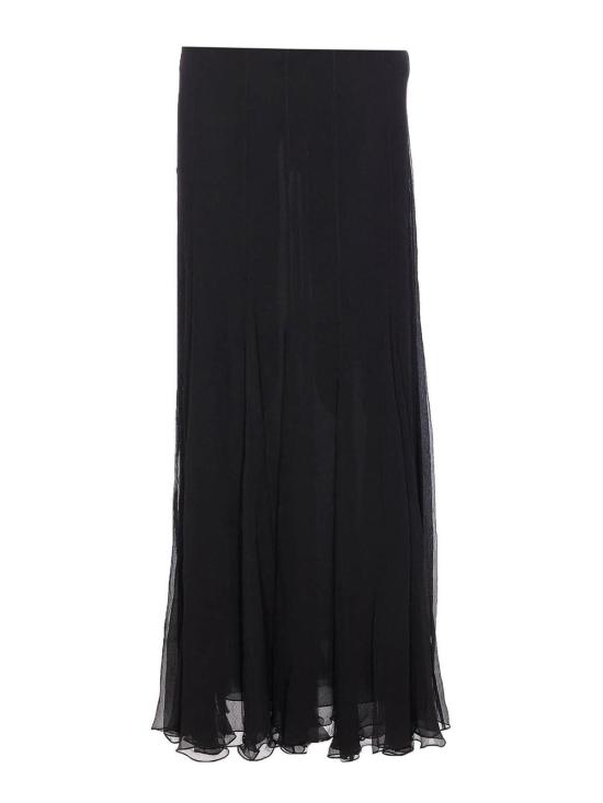 25FW 끌로에 롱 스커트 25WJU20001001 BLACK
