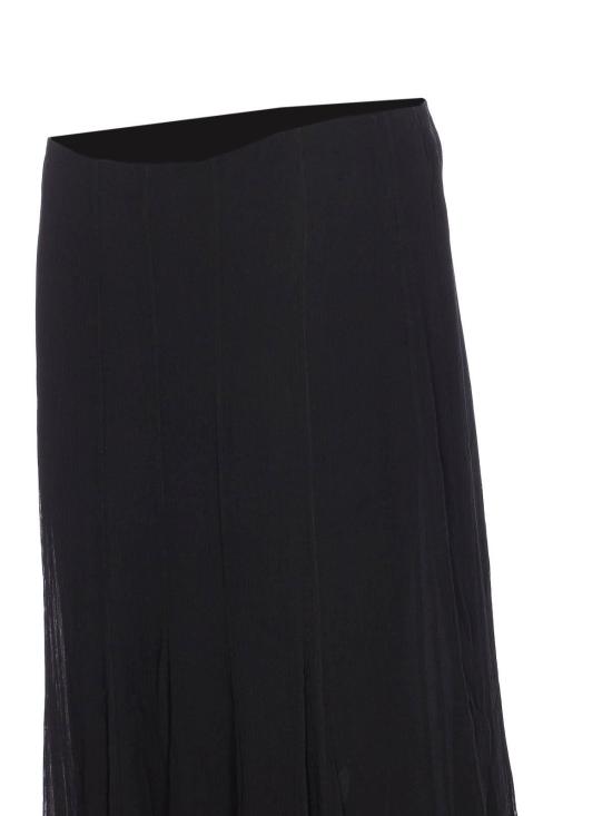 25FW 끌로에 롱 스커트 25WJU20001001 BLACK - CHLOE