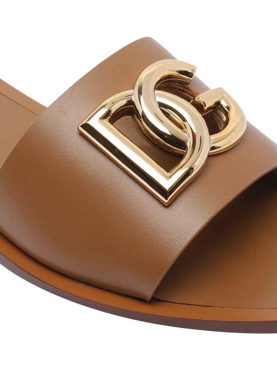  돌체앤가바나 샌들 CQ0619AW5768Z093 Light Brown - DOLCE & GABBANA