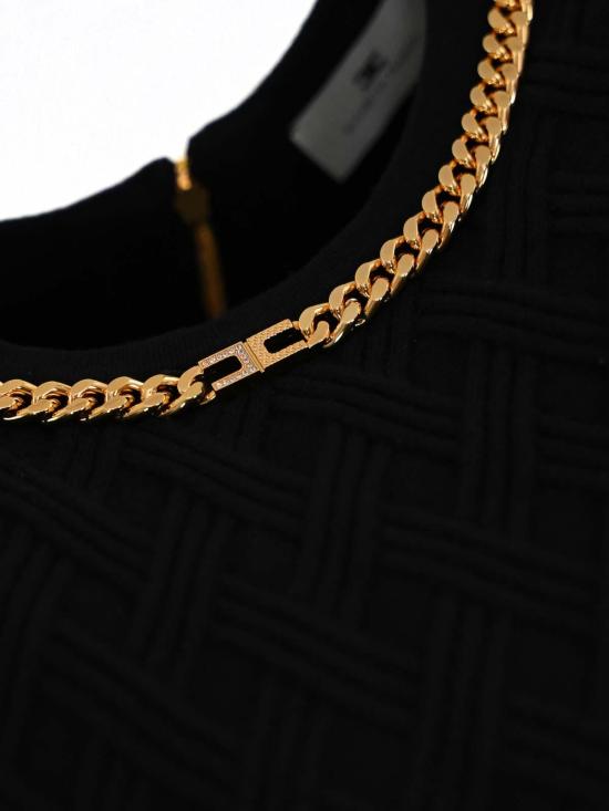 25FW 엘리자베타프랜치 민소매 티셔츠 TK60B56E2110 Black - ELISABETTA FRANCHI