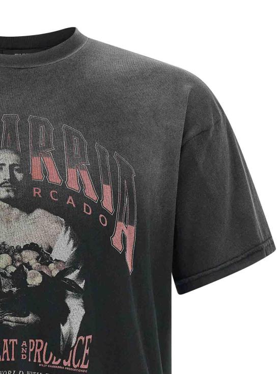  윌리 차바리아 반팔 티셔츠 WCJSY0141001 Black - WILLY CHAVARRIA