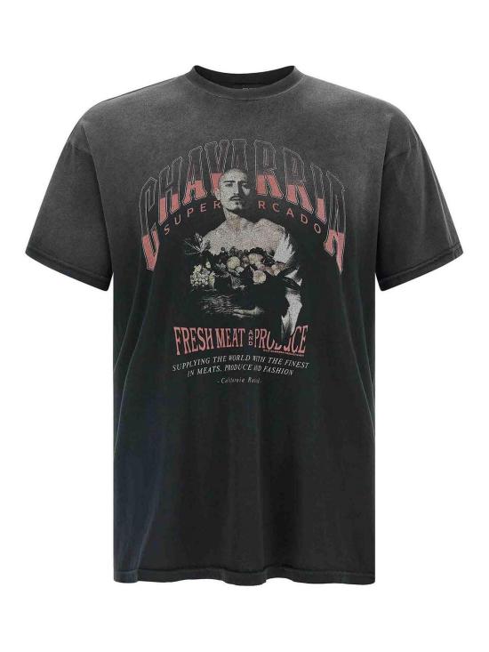  윌리 차바리아 반팔 티셔츠 WCJSY0141001 Black