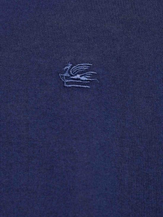 25FW 에트로 폴로 티셔츠 MRKF0004AQ198B0310 Blue - ETRO