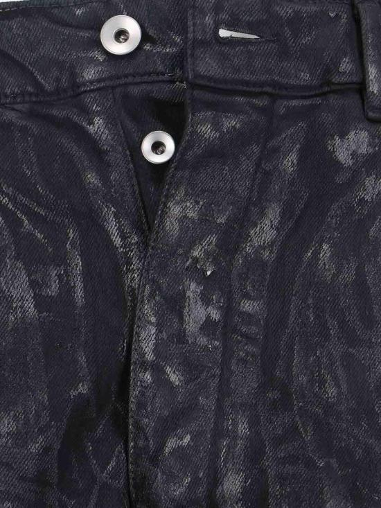 25FW 릭 오웬스 스트레이트 팬츠 RR02E1335BMC09 Black - RICK OWENS