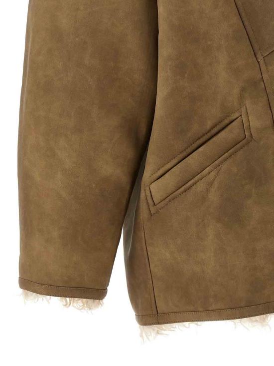  이자벨마랑에뚜왈 CLEA 코트 MA0427FAC3A01E50TA Beige - ISABEL MARANT ETOILE