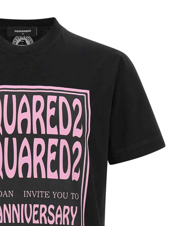  디스퀘어드2 반팔 티셔츠 S71GD1582D20020900 Black - DSQUARED2