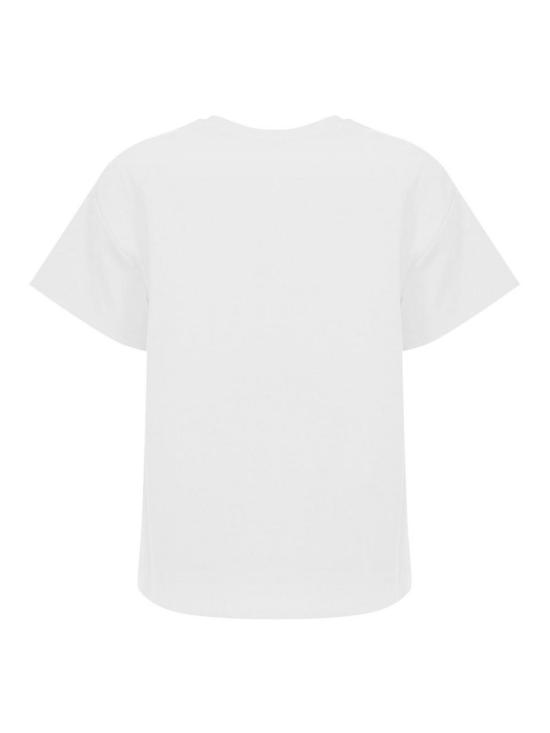  엘리자베타프랜치 반팔 티셔츠 MA02256E2270 White - ELISABETTA FRANCHI