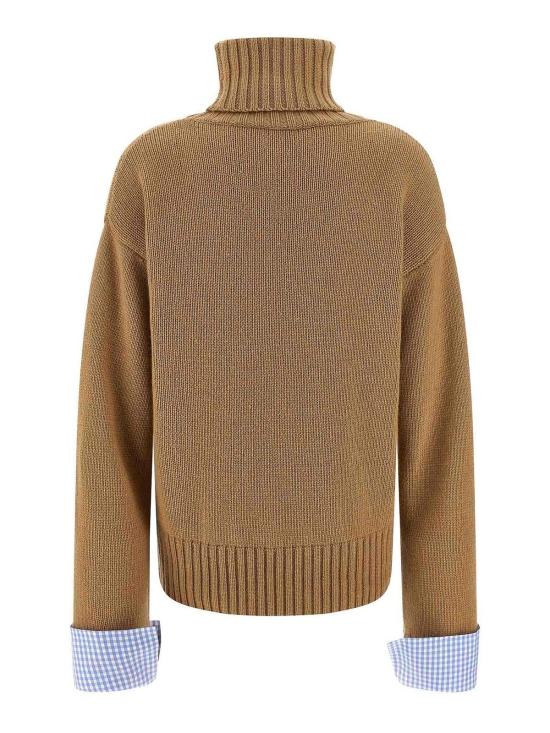  제지아 탑 MJD642MAFILBCAMELWOOLBLEND Beige - JEJIA