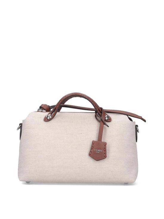 25SS 펜디 바이 더 웨이 소프트 미디움 백 8BL155AUTUF1SYW White