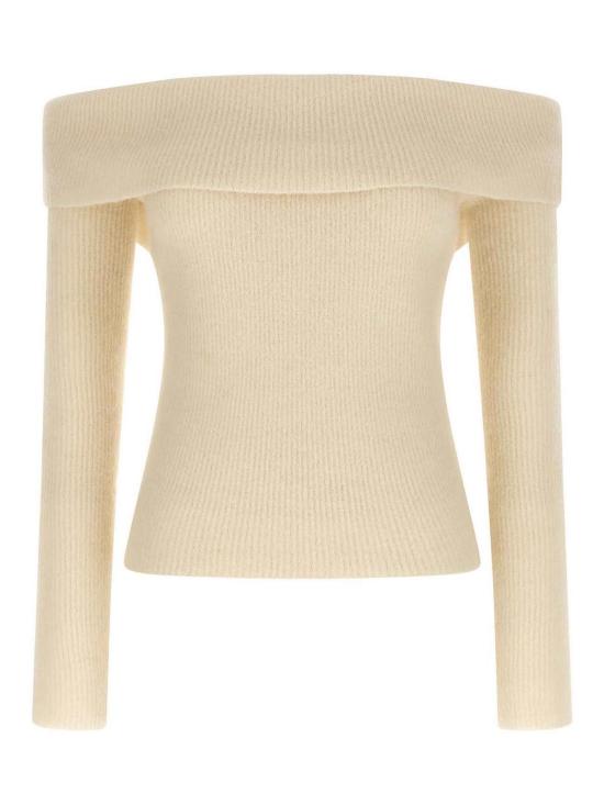 25FW 릭 오웬스 스웨터 RO02E4675KWP11 White