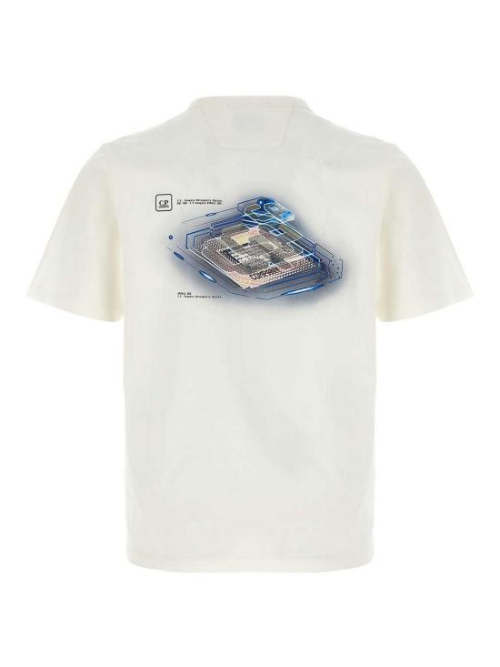 26SS 씨피 컴퍼니 반팔 티셔츠 18CLTS049A006370W103 White - C.P. COMPANY
