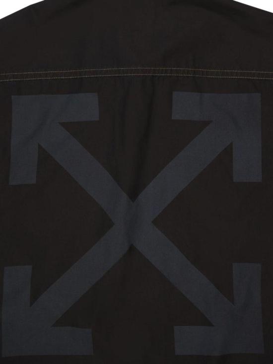  오프화이트 셔츠 OMGG01DF25FAB0021010 Black - OFF WHITE