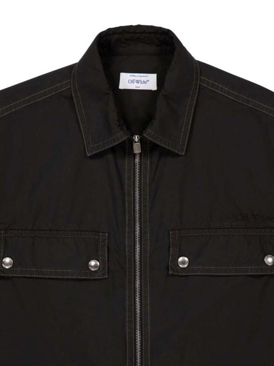  오프화이트 셔츠 OMGG01DF25FAB0021010 Black - OFF WHITE