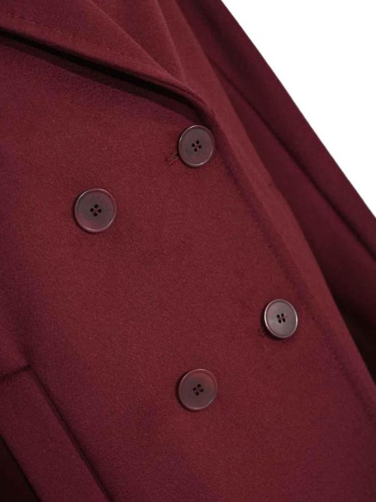  막스마라 스튜디오 미디 스커트 252601608160008E15 Dark Red - MAX MARA STUDIO