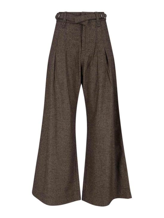  유돈초이 팔라초 팬츠 EC25PF6P002MOCHA Brown