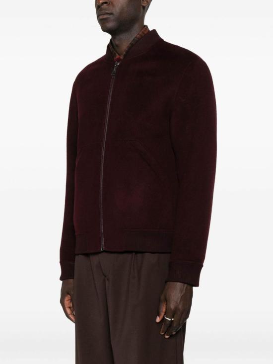  아마란토 봄버 자켓 B6F0011FU39M Purple - AMARANTO