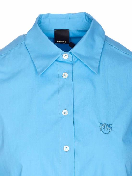  핑코 셔츠 105591A2T4F33 Blue - PINKO