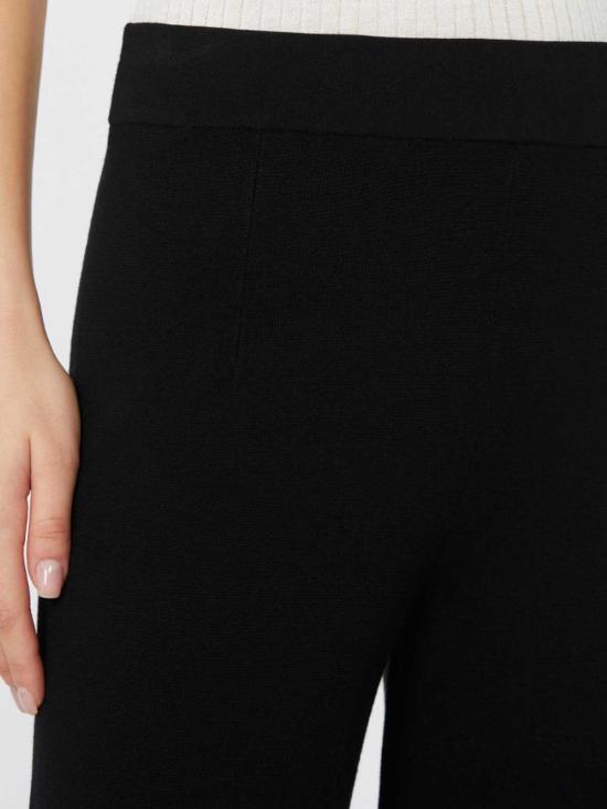 25FW 막스마라 스튜디오 스트레이트 팬츠 2526336011600005 Black - MAX MARA STUDIO