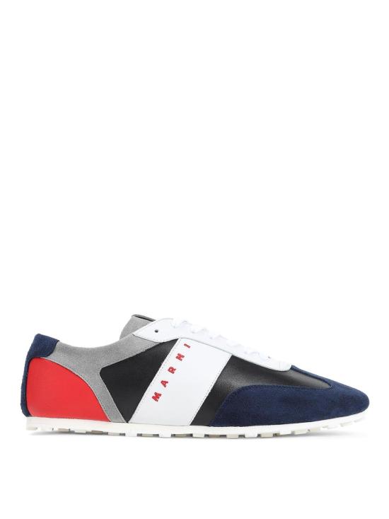  마르니 스니커즈 SNZU019100P9097ZP007 Dark Blue