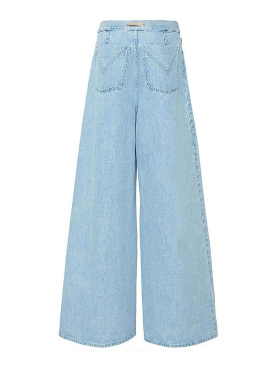 25FW 막스마라 스트레이트 팬츠 2521186011600003 Blue - MAX MARA