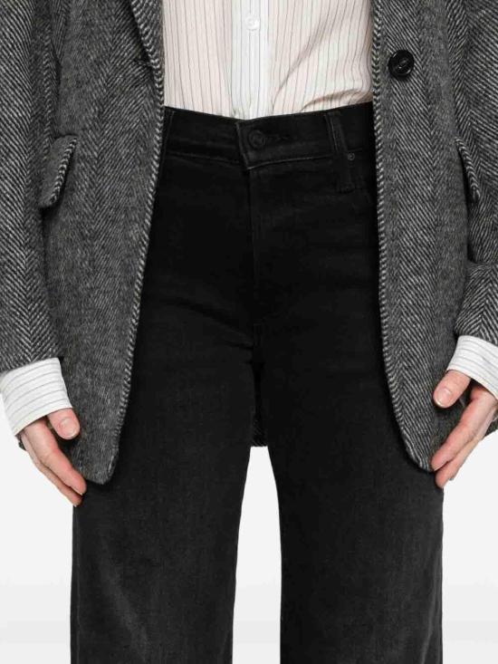 25FW 마더 스트레이트 팬츠 108071611 Black - MOTHER