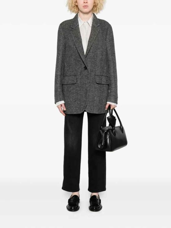 25FW 마더 스트레이트 팬츠 108071611 Black - MOTHER