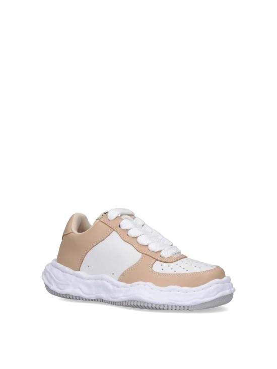  메종 미하라 야스히로 웨인 OG 솔 레더 로우탑 A08FW706BEGWHT Beige - MAISON MIHARA YASUHIRO