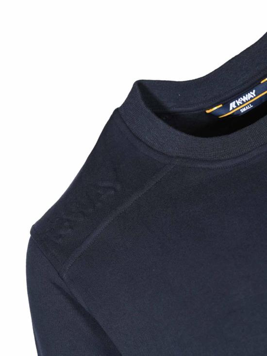 25FW 까웨 긴팔 티셔츠 K4147PWK89 Blue - K-WAY