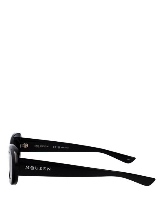 26SS 알렉산더 맥퀸 선글라스 AM0527S001 BLACK - ALEXANDER MCQUEEN