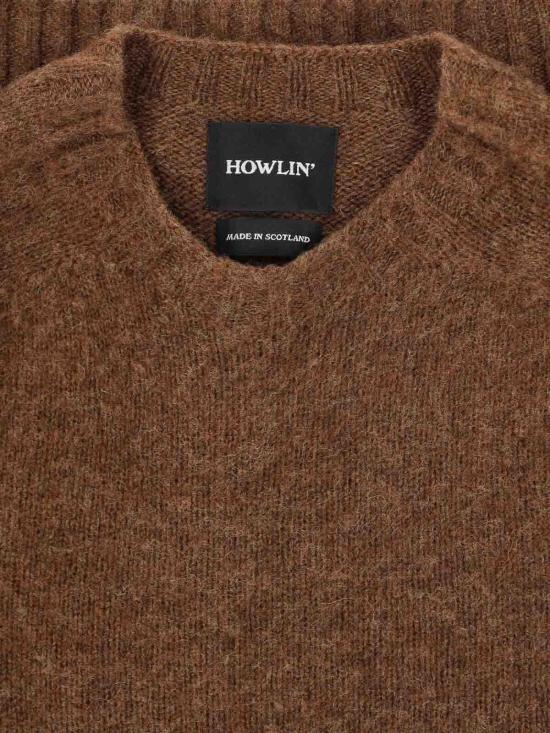 25FW 하울린 스웨터 BIRTHOFTHECOOLNUTS Brown - HOWLIN