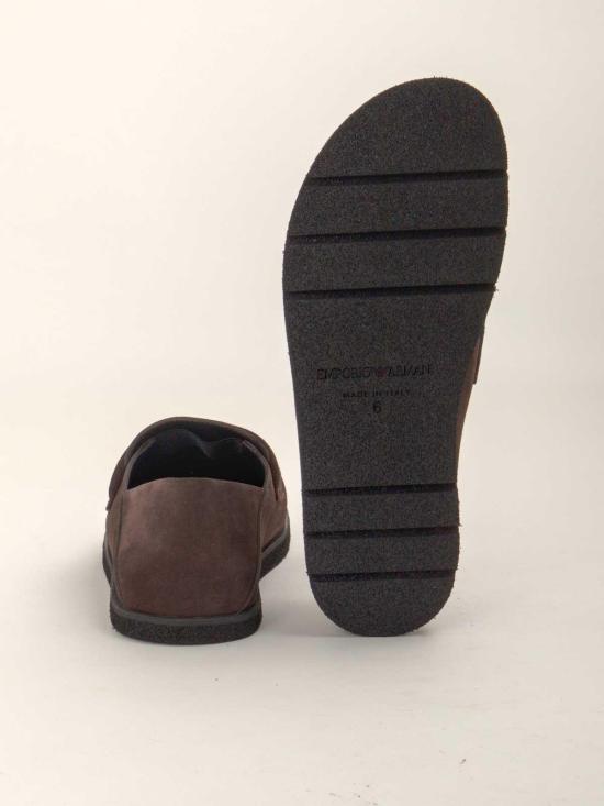 25FW 엠포리오 아르마니 로퍼 EM003729AF19687M6136 Brown - EMPORIO ARMANI