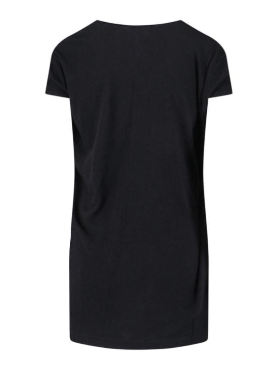 25FW 릭 오웬스 반팔 티셔츠 RP02E4206JR09 Black - RICK OWENS