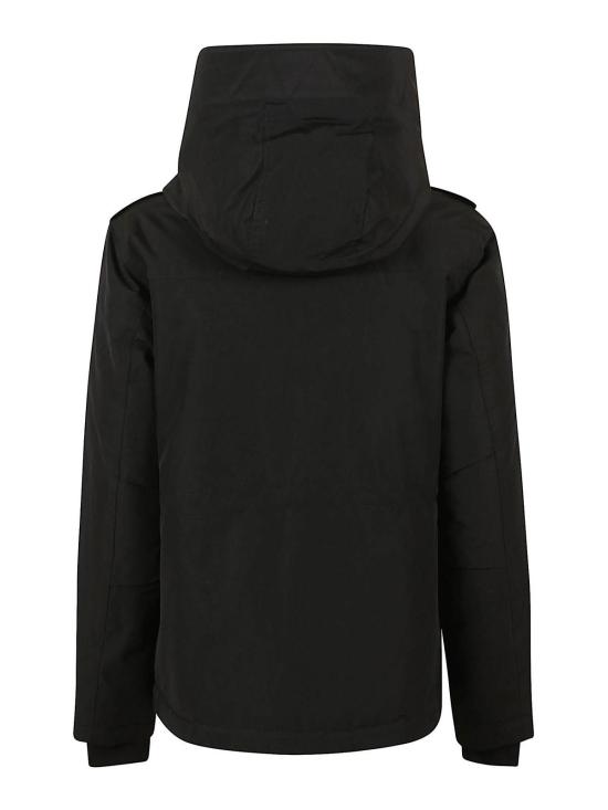  울리치 트렌치 코트 CFWWOU2075FRUT0001100 Black - WOOLRICH