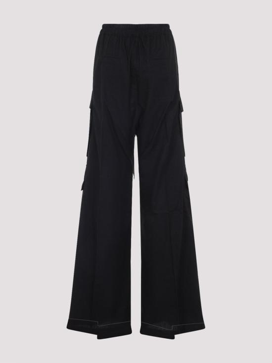 26FW 릭 오웬스 트레이닝/조거 팬츠 RP02E4327FLW09 Black - RICK OWENS