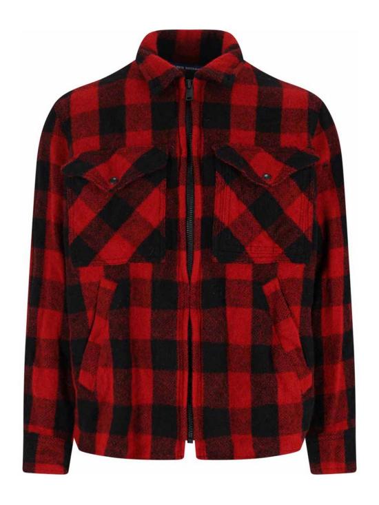  와타나베 준야 긴팔 셔츠 WPJ011W251 Red