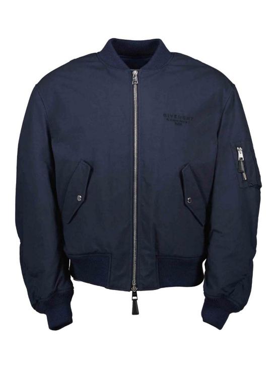 25FW 지방시 봄버 자켓 BM01CQ164Z410 Dark Blue