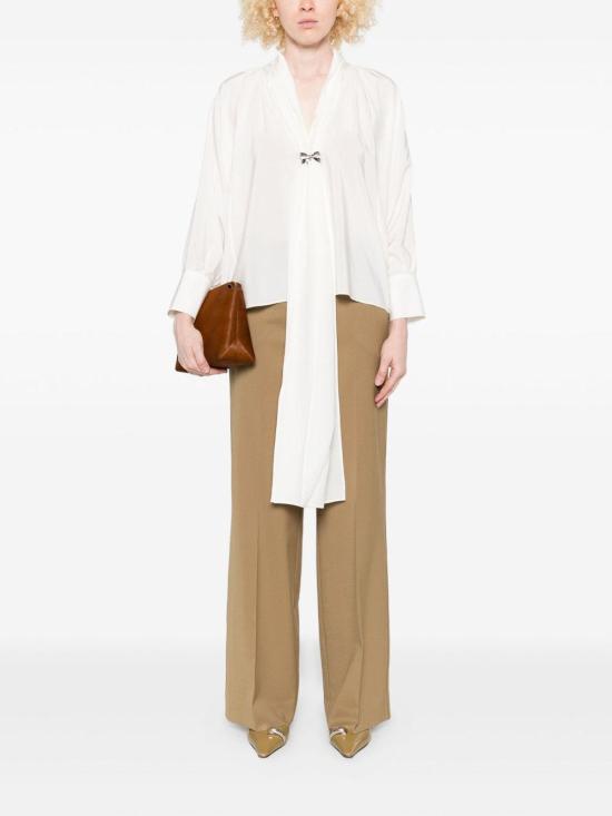  막스마라 블라우스 2521116081600001 White - MAX MARA