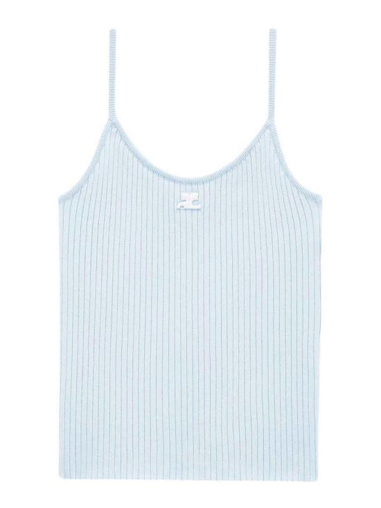 26SS 쿠레쥬 민소매 티셔츠 PERMDE012FI00017005 Blue