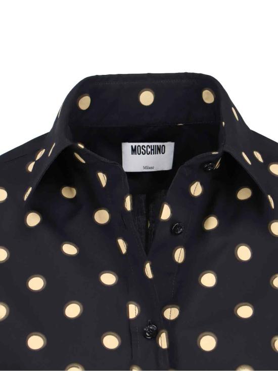  모스키노 셔츠 252D021054552555 Black - MOSCHINO