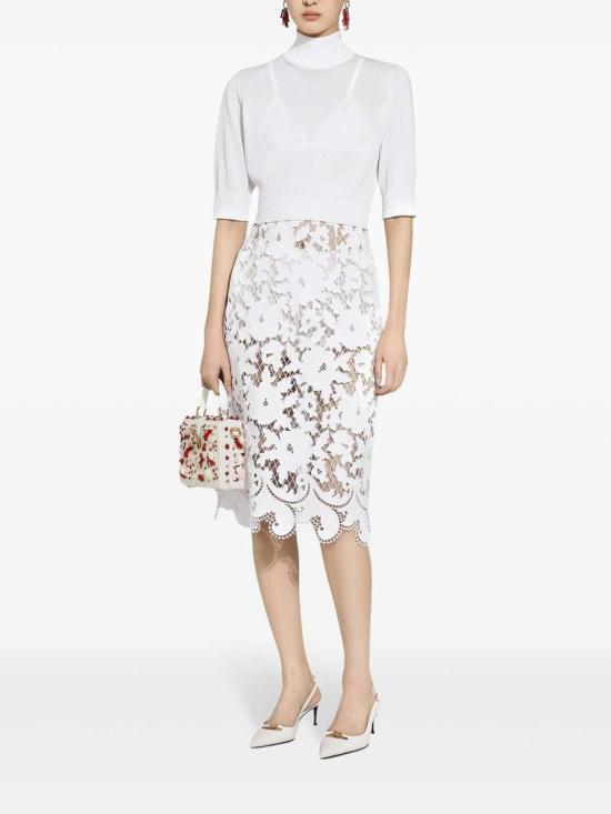  돌체앤가바나 터틀넥 FXW12TJFMEBW0001 White - DOLCE & GABBANA