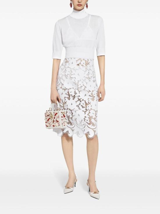  돌체앤가바나 터틀넥 FXW12TJFMEBW0001 White - DOLCE & GABBANA