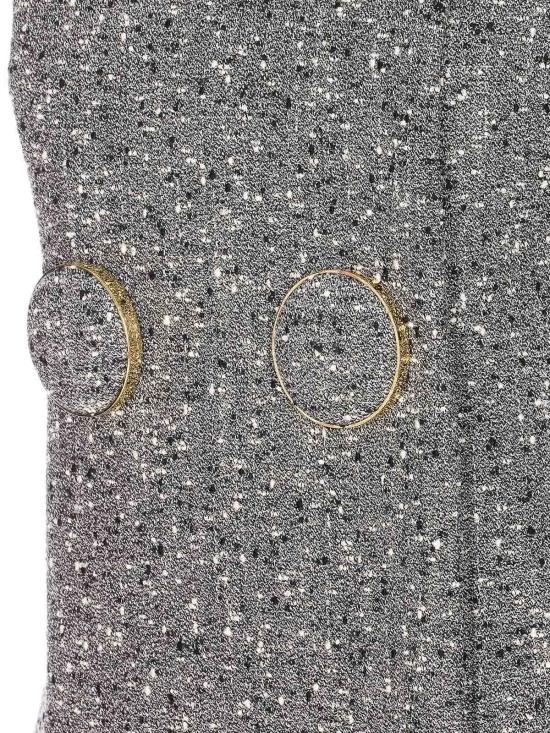 25FW 구찌 씨드 울 드레스 836891ZAT2D9024 Grey - GUCCI