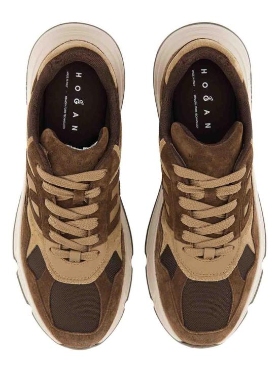 25FW 호간 하이퍼라이트 스니커즈 HXM5630FK70UOB0MAB Brown - HOGAN