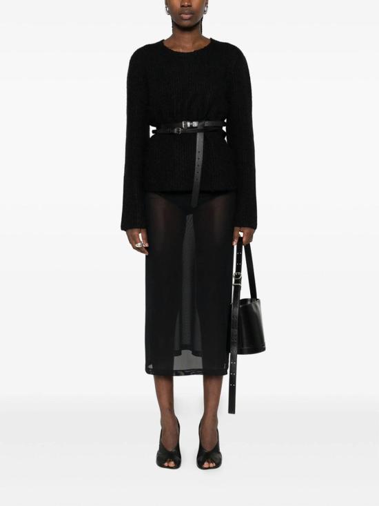 25FW 질샌더 긴팔 티셔츠 J14820J03GP0181001 Black - JIL SANDER