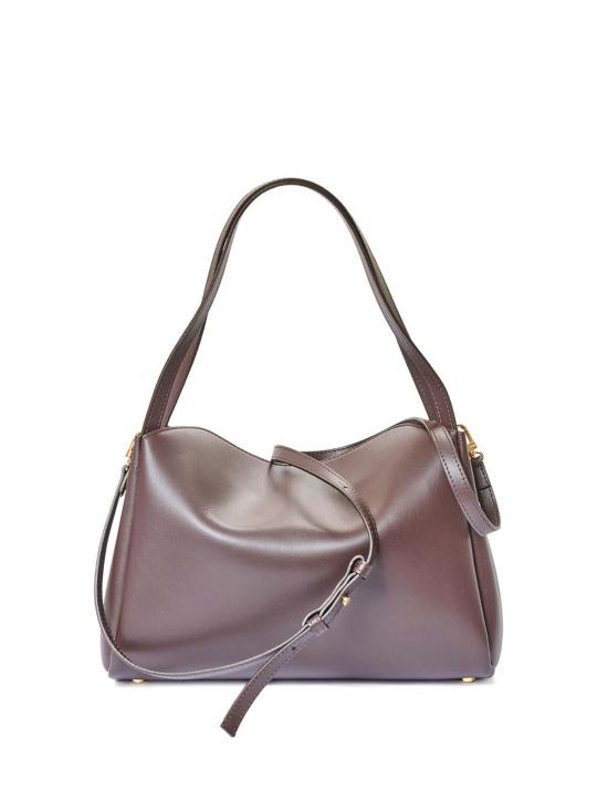 25FW 더모아레 숄더백 TMCOEUDN109EBONY Brown - THEMOIRE